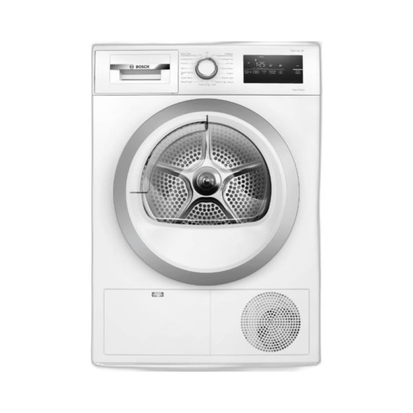 Bosch Series 4 WTH85223GB - White 8KG Heat Pump Condenser Dryer - A++ energy