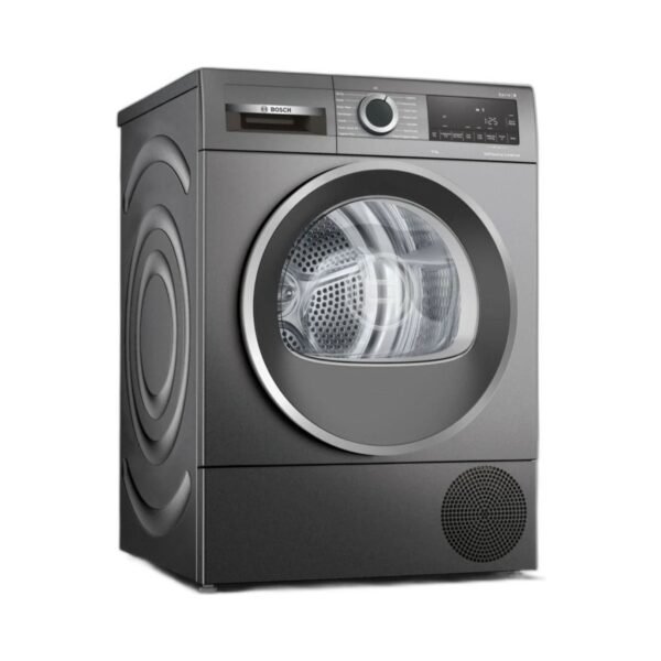 Bosch Series 6 WQG245R9GB - Graphite 9KG Heat Pump Condenser Dryer – A++ energy