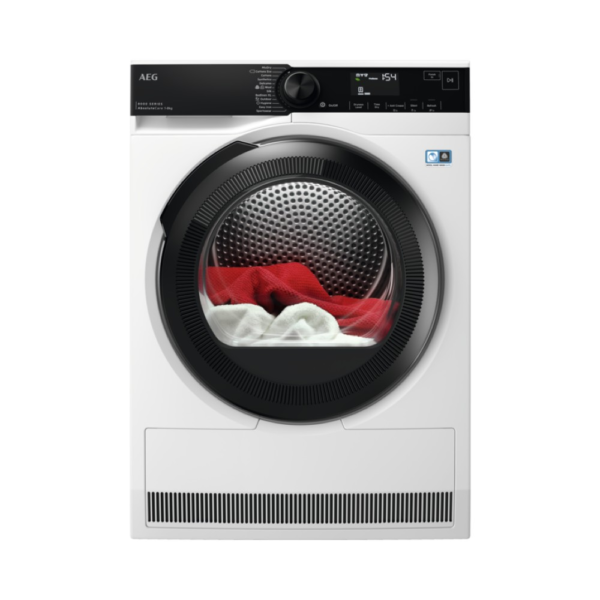 AEG TR848A4B - Black 8KG Heat Pump Condenser Dryer - A+++ energy