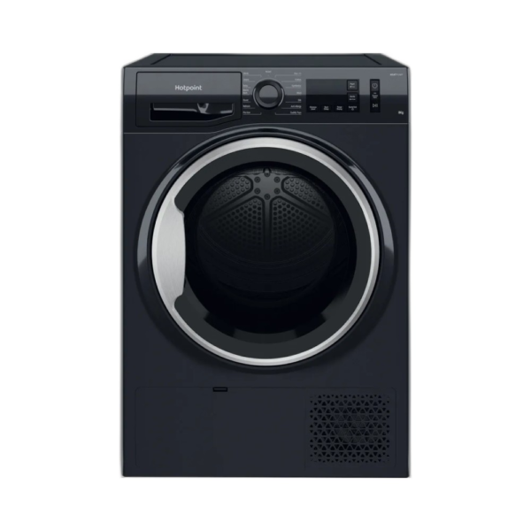 Hotpoint NT M11 82BSK UK - Black 8KG Heat Pump Condenser Dryer - A++ energy